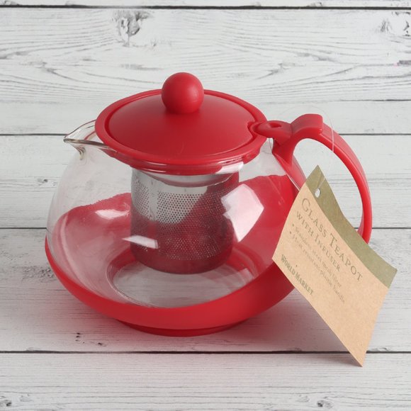 Glass Teapot with Infuser NWT - Picture 2 of 6